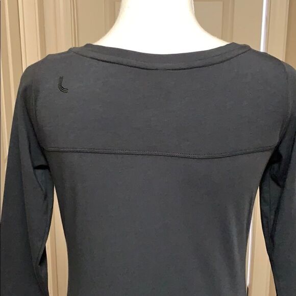 Lolë 3/4 Sleeve Shirt Dress Sz XS - Picture 7 of 9